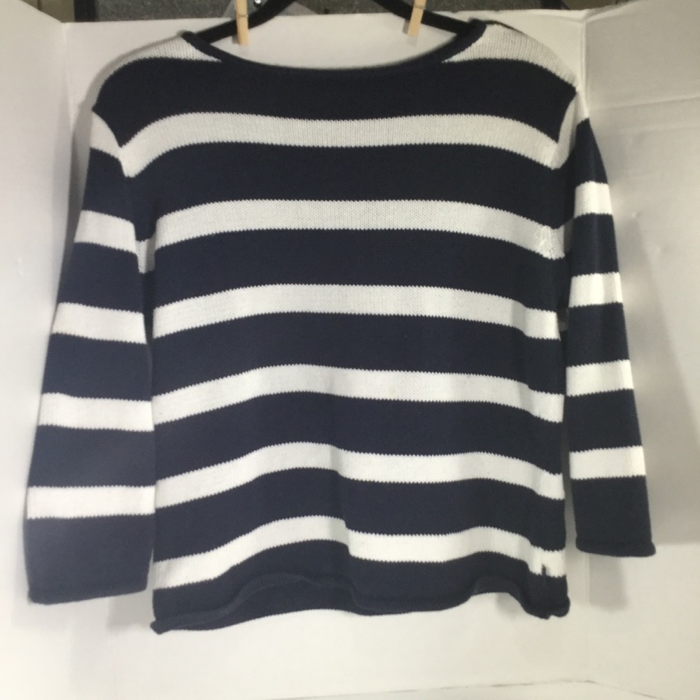 Tommy Hilfiger Stripped Cropped Sweater